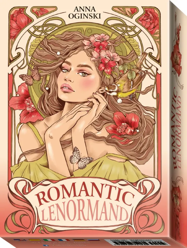 Lo Scarabeo Romantic Lenormand oracolo art nouveau 37 carte