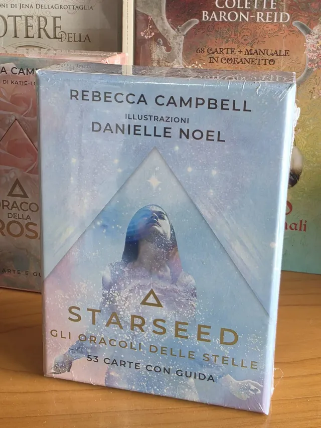 La Fenice Indaco Starseed carte oracolo 53 carte Rebecca Campbell