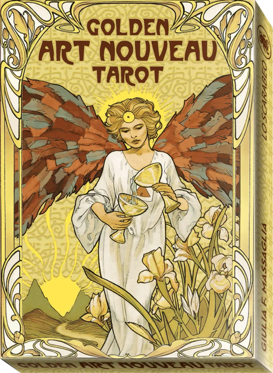 Lo Scarabeo Golden Art Nouveau Grand Trumps 22 Carte Oro