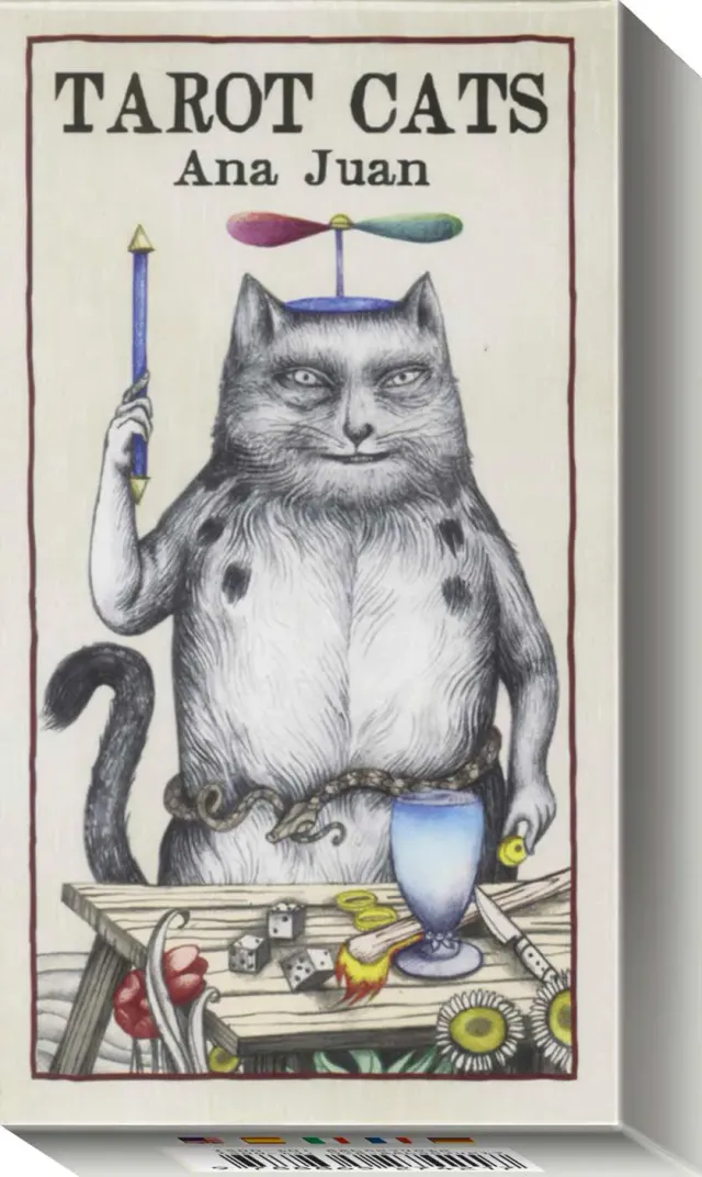 Lo Scarabeo Tarot Cats tarocchi 78 carte gatti Ana Juan