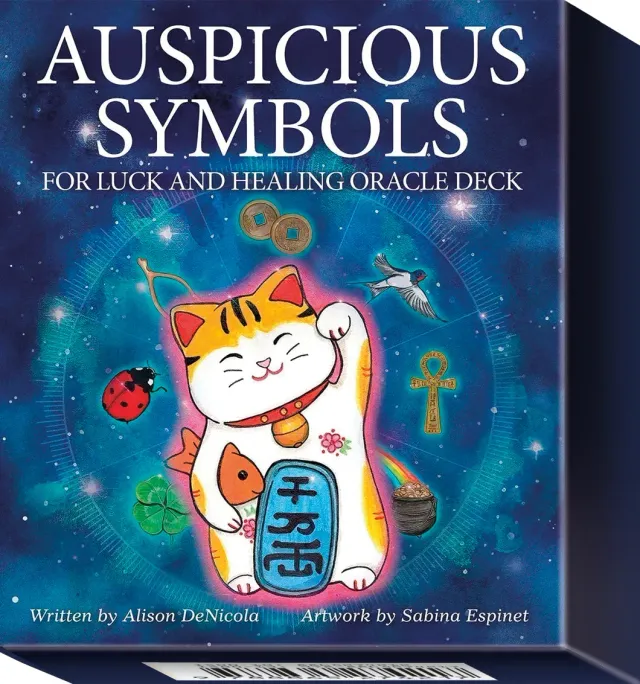 Lo Scarabeo Auspicious Symbols for Luck and Healing oracolo 44 carte