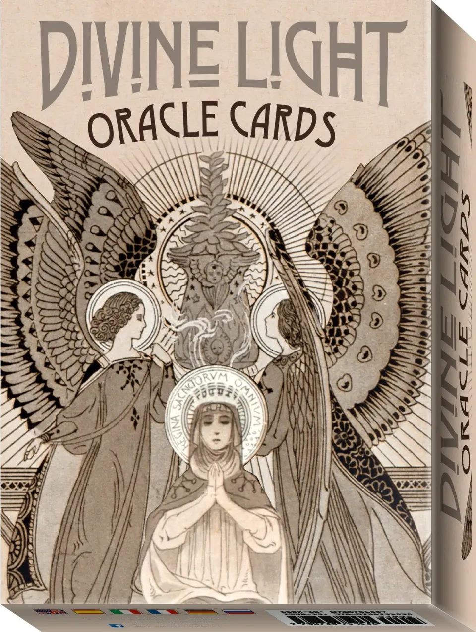 Lo Scarabeo Divine Light Oracle mazzo 46 carte angelico