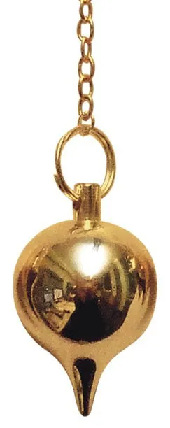 Lo Scarabeo Deluxe Golden Sphere pendolo sfera dorata