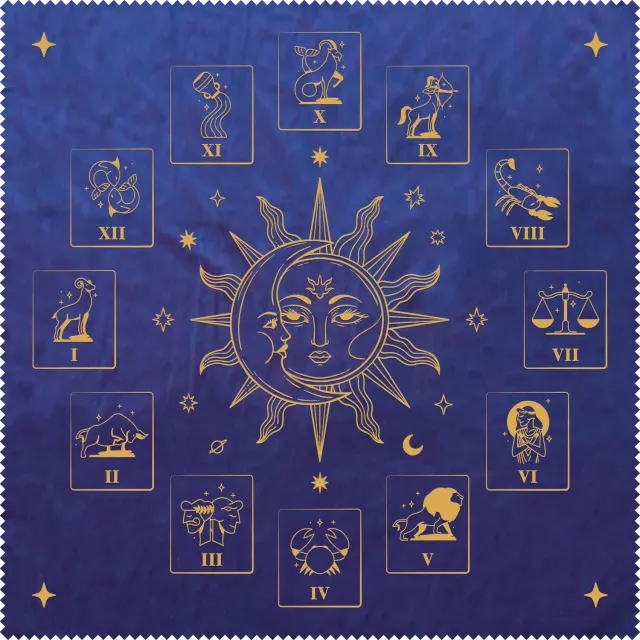 Lo Scarabeo Zodiac Tarot Mat tappetino velluto 50x50 cm