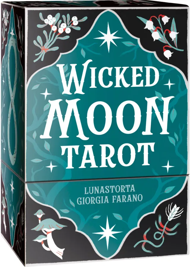 Lo Scarabeo Wicked Moon Tarot tarocchi bordi argento