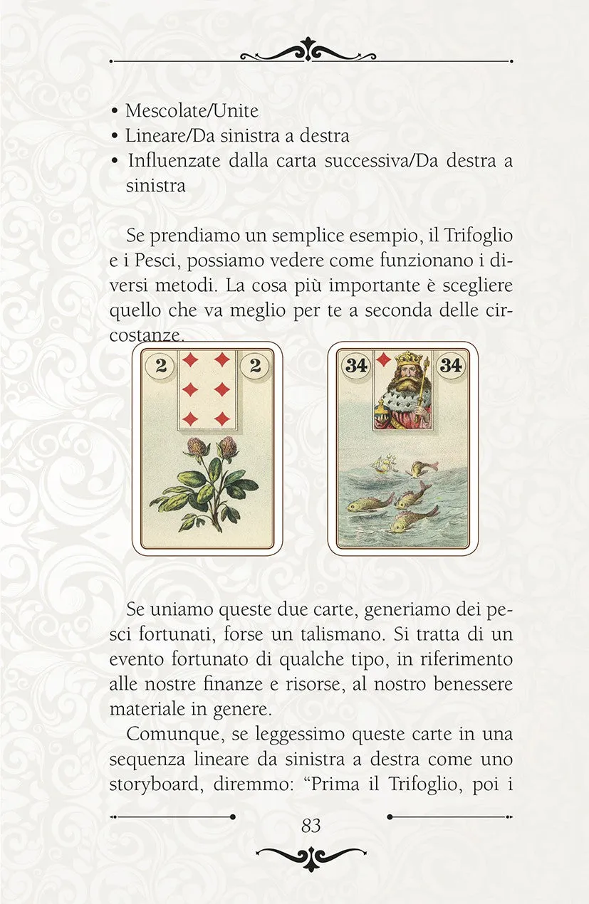 Lo Scarabeo Lenormand for Everyone libro edizione italiana rigida
