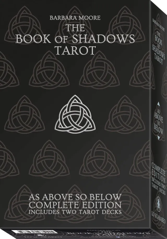 Lo Scarabeo The Book of Shadows Tarot Kit 2 Mazzi Libro
