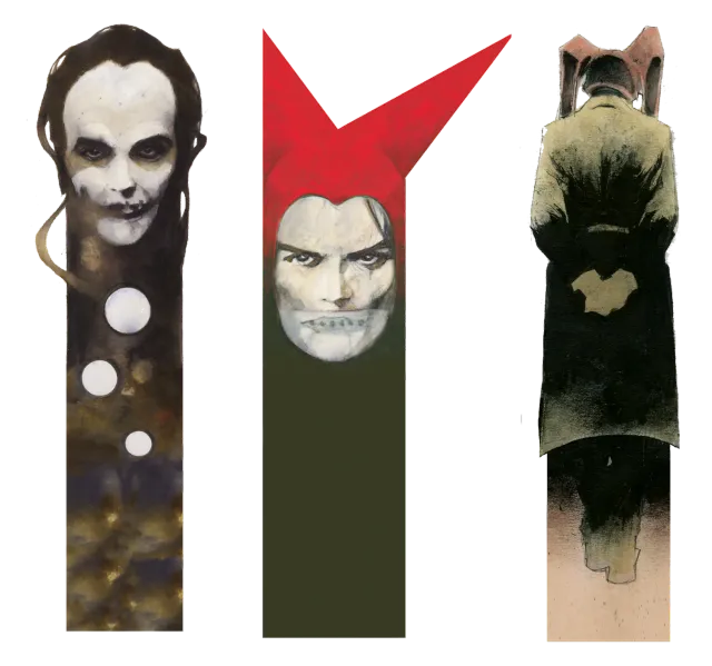 Lo Scarabeo Joker set 3 segnalibri 17 cm Corrado Roi